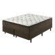 Cama Box e Colchão King Comfy Molas Wide Ecoflex 193X203X53 Cm