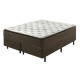 Cama Box e Colchão King Comfy Molas Wide Ecoflex 193X203X53 Cm