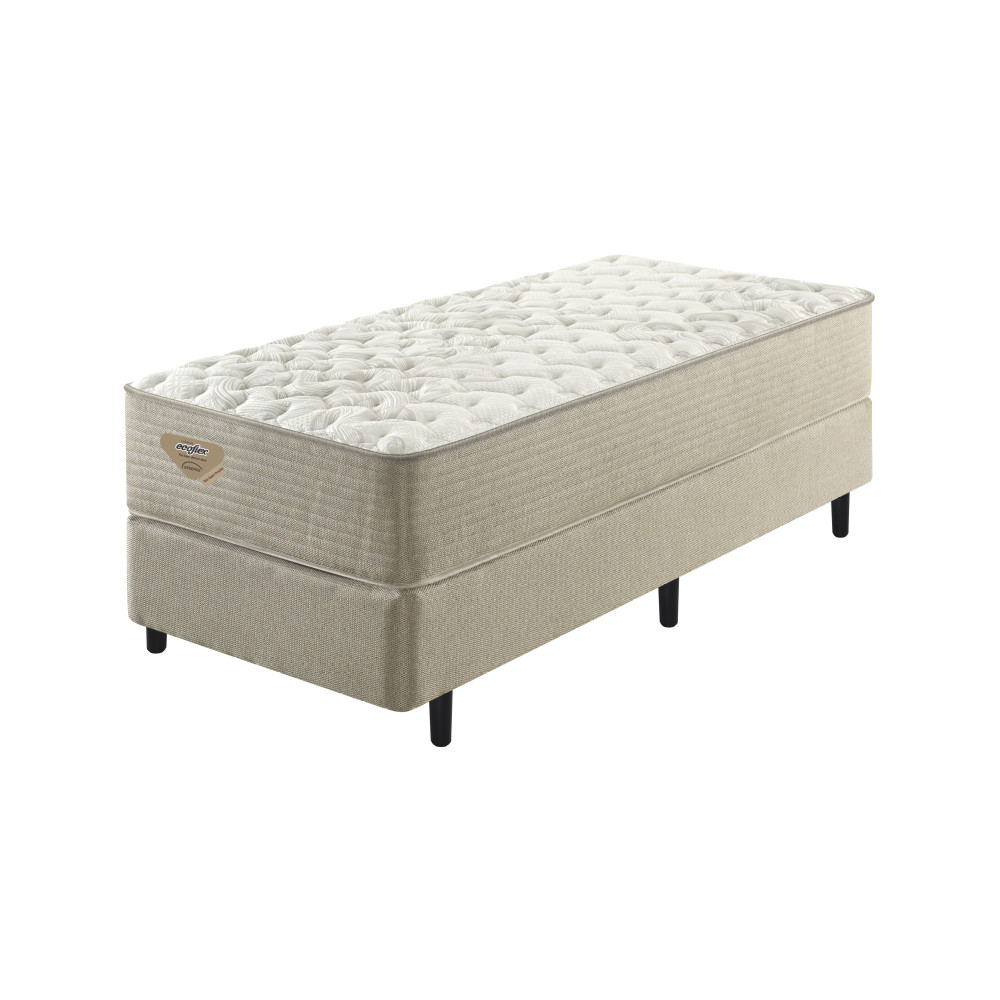 Cama Box Solteiro Ecoflex High Power Personalité 88X188X57 Cm