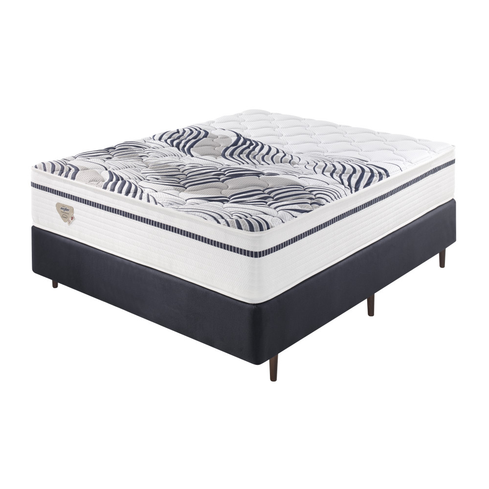 Cama Box Casal Ecoflex Multi Support (Miracoil) 138X188X56 Cm