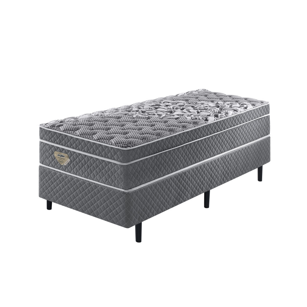 Cama Box Solteiro Ecoflex Best Support (High Power) 96 X 203 X 57