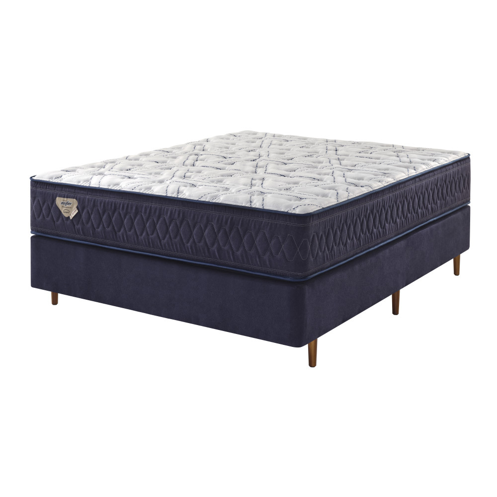 Cama Box Casal Ecoflex Density II (Superlastic) 138X188X56 Cm