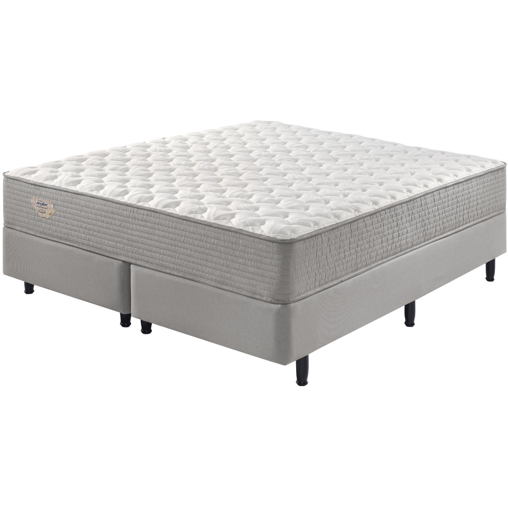 Cama Box Queen Ecoflex Agile Mola Ensacada Wide 158X198X55 Cm