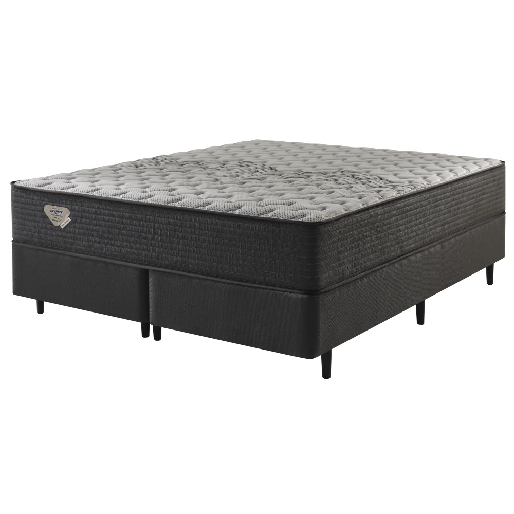 Cama Box King Ecoflex Relax Comfort Ensacada Wide 193X203X55 Cm