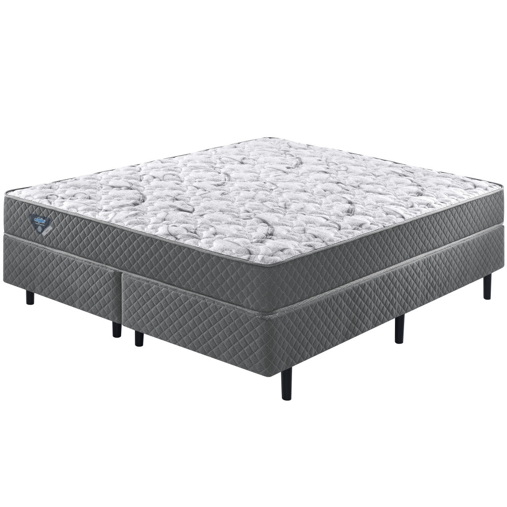 Cama Box Queen Ecoflex Adapto com Molas Wide 158X198X48 Cm