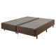 Cama Box Queen Ecoflex Relax Adorabile Marrom Wide158X198X66 Cm