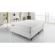 Colchão Queen Ecoflex Malha Branco Coleção Ecoline D33 158X198Cm