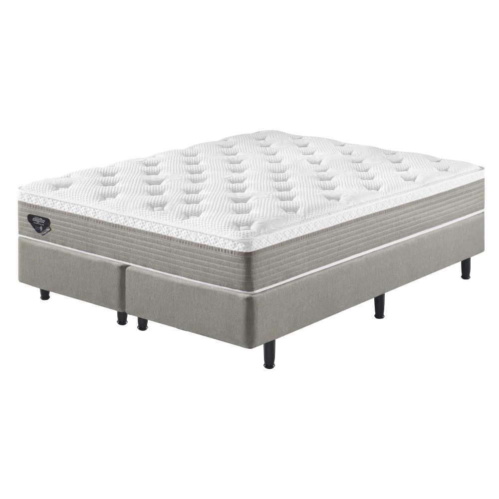 Cama Box Queen Molejo Verticoil Ecoflex Energy Prime 158X198X65Cm