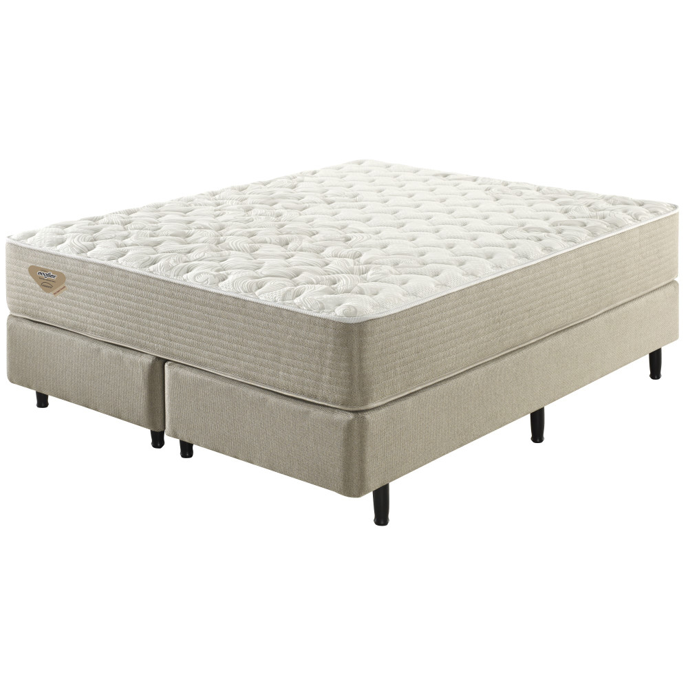 Cama Box King Ecoflex Molas High Power Personalité 203X193X57 Cm