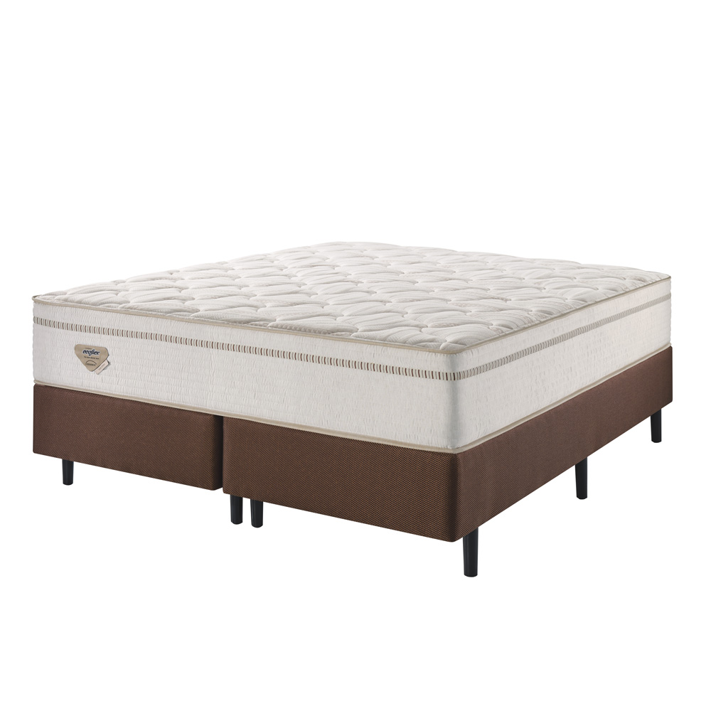 Cama Box Queen Ecoflex High Spring (Superlastic) 158 X 198 X 73 Cm