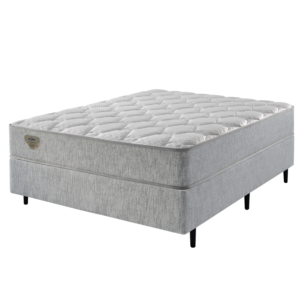 Cama Box Ecoflex Breeze Superlastic Casal Boucle 138X188X65 Cm