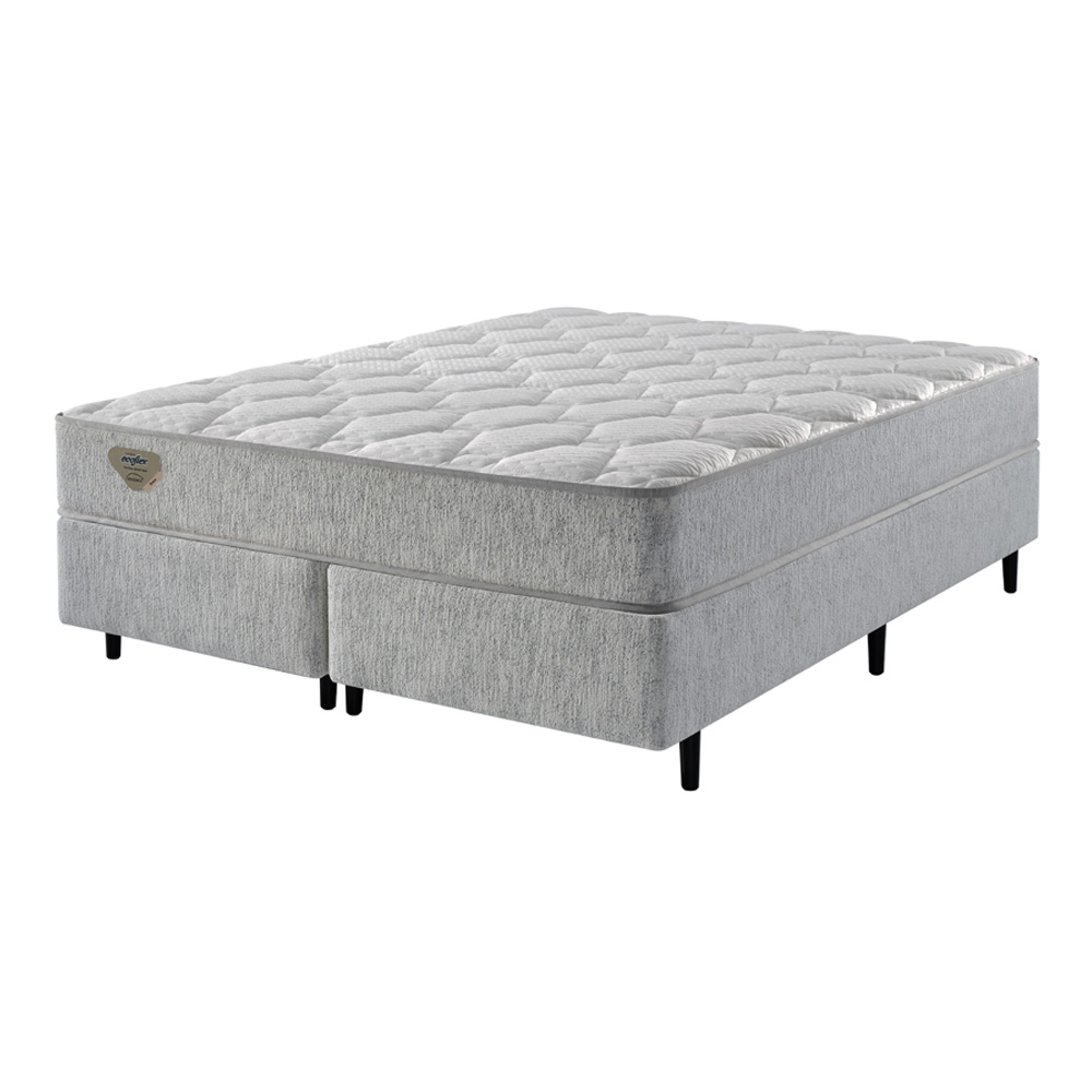 Cama Box Queen Ecoflex Superlastic Breeze Boucle 158X198X65 Cm