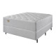 Cama Box Casal Ecoflex Privilege Molas Wide Prata 138X188X60 Cm