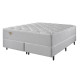 Cama Box Queen Ecoflex Privilege Molas Wide Prata 158X198X60 Cm