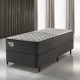 Cama Box Solteiro Ecoflex Relax Comfort Grafite Wide 88X188X51Cm