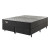 Cama Box Queen Ecoflex Relax Comfort Grafite Wide 158X198X51 Cm