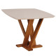 Mesa de Jantar Quadrada Madeira Tampo 120 X 120Cm Ametista Fendi