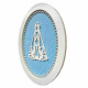 Quadro Decorativo de Madeira Nossa Senhora Aparecida 19 X 10 Cm