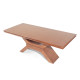 Mesa de Jantar Retangular 180 X 90 Cm Madeira Cor Imbuia Glazer