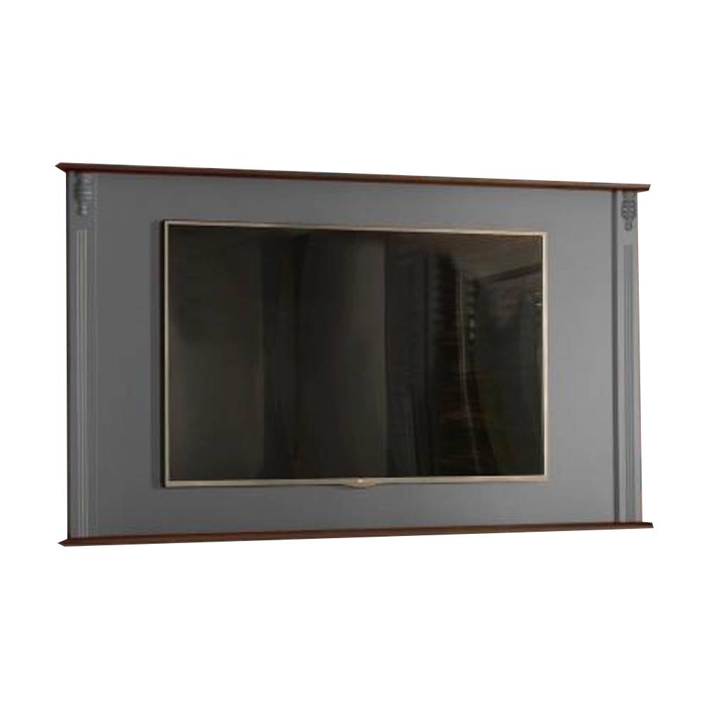 Painel Rack 195Cm Madeira Resistente Benta Cinza Escuro