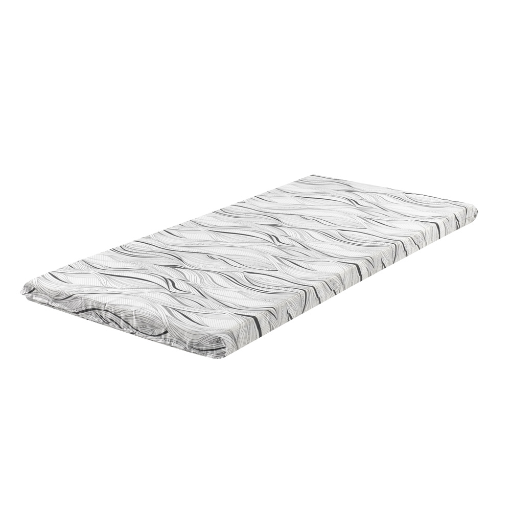 Colchonete Ecoflex Espuma para Acampamento Branco D20 88X188X8Cm